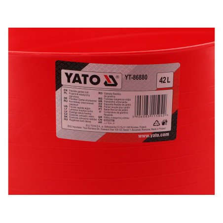 YATO Container de gradina flexibil, capacitate 42 l