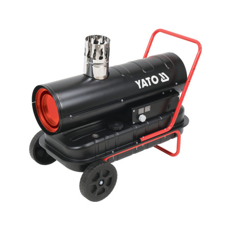 YATO Tun de caldura pe motorina, 30 kW, 795 m3/h, 50 l, ardere indirecta, monofazat