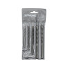 STHOR Set 5 burghie pentru beton 4, 5, 6, 8 mm, prindere cilindrica