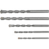 STHOR Set 5 burghie pentru beton 4, 5, 6, 8 mm, prindere cilindrica