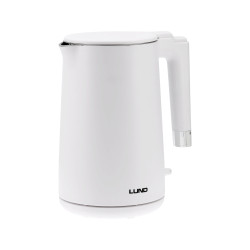 LUND Fierbator electric 2200 W, capacitate 1.5 l, alb, cool touch