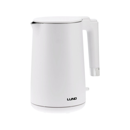 LUND Fierbator electric 2200 W, capacitate 1.5 l, alb, cool touch
