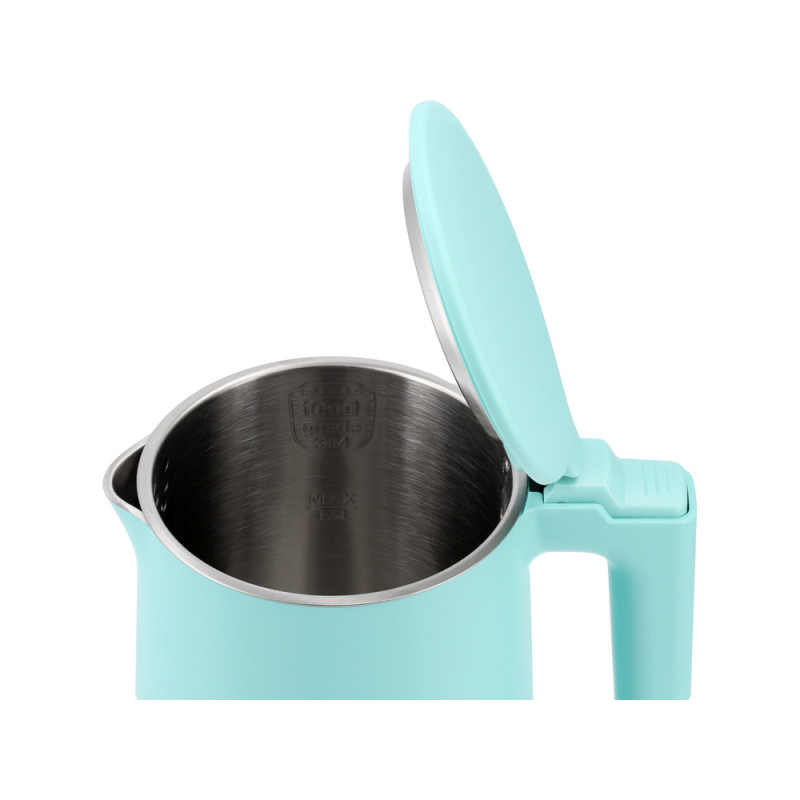 LUND Fierbator electric 2200 W, capacitate 1.5 l, turcoaz, cool touch