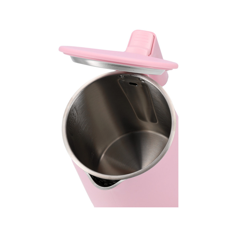 LUND Fierbator electric 2200 W, capacitate 1.5 l, roz, cool touch