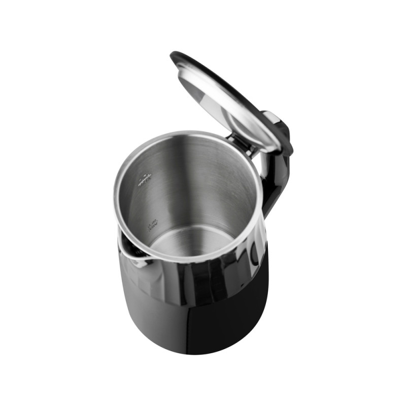 LUND Fierbator electric 2200 W, capacitate 1.7 l, negru, controlul temperaturii