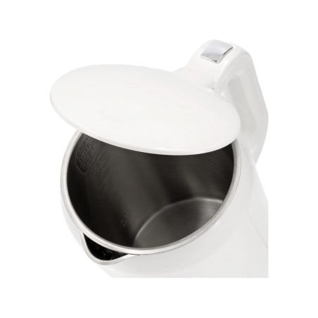 LUND Fierbator electric 2200 W, capacitate 1.7 l, alb, controlul temperaturii