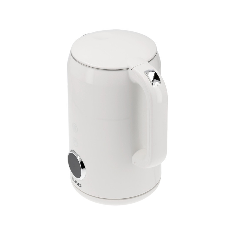 LUND Fierbator electric 2200 W, capacitate 1.7 l, alb, controlul temperaturii