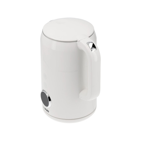 LUND Fierbator electric 2200 W, capacitate 1.7 l, alb, controlul temperaturii