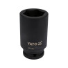 YATO Cheie tubulara hex. de impact adanca 35 mm, prindere patrat 3/4"