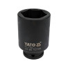YATO Cheie tubulara hex. de impact adanca 42 mm, prindere patrat 3/4"