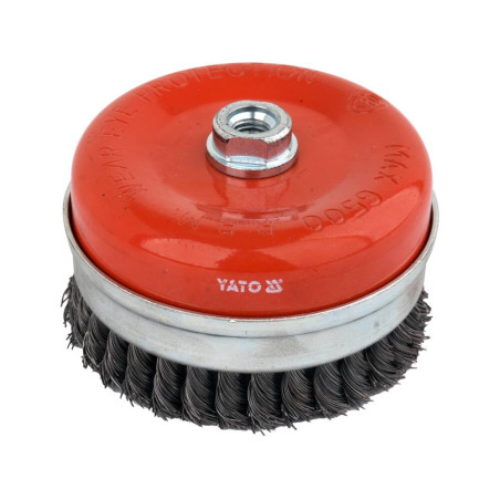 YATO Perie de sarma tip cupa M14, diametru 125 mm
