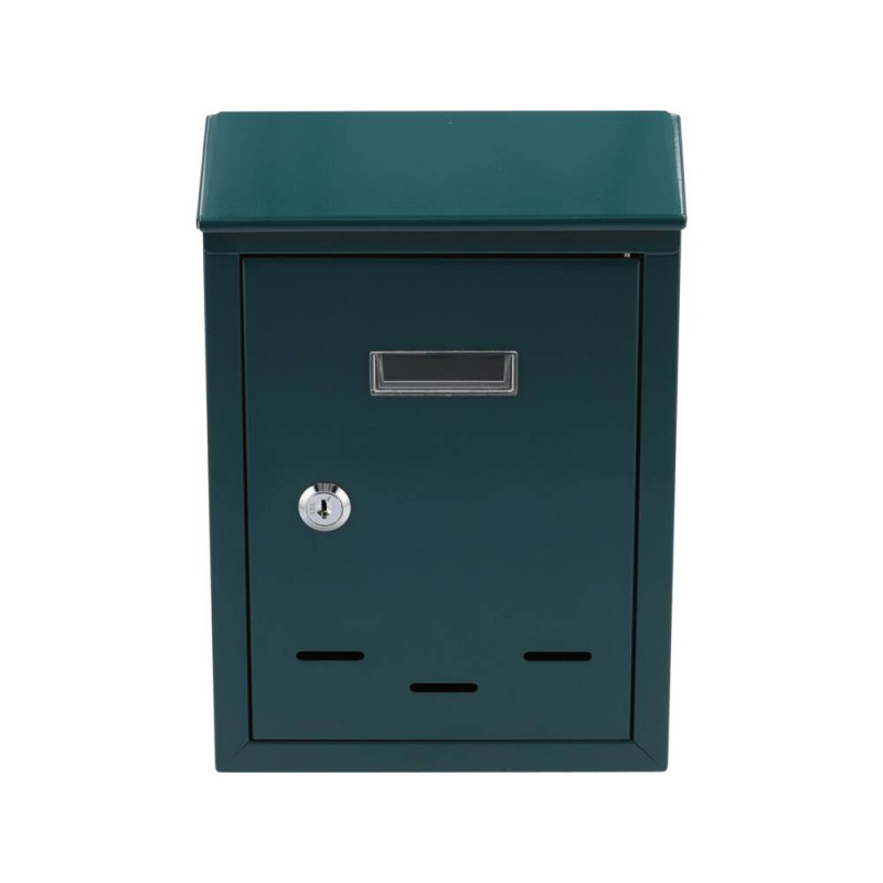 VOREL Cutie postala verde, 285 x 200 x 60 mm