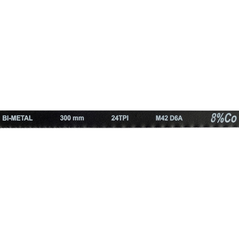 VOREL Set 2 panze fierastrau M42D6A bi-metal+Co8%,300x12.6x0.65mm,24TPI
