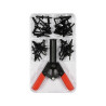YATO Set de nituri din plastic + cleste, 41 buc