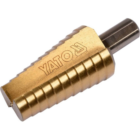 YATO Burghiu în 11 trepte, prindere cilindrica, diametru 20 - 30 mm
