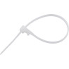 YATO Set 50 coliere albe, de plastic, dimensiune 7.6x450 mm