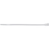 YATO Set 50 coliere albe, de plastic, dimensiune 7.6x450 mm