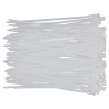 YATO Set 50 coliere albe, de plastic, dimensiune 7.6x450 mm