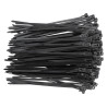 YATO Set 50 coliere negre, de plastic, dimensiune 7.6X350 mm