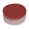 YATO Set 50 discuri abrazive 8 gauri, diametru 150 mm, granulatie 180