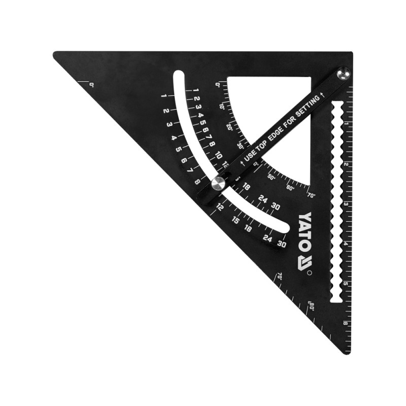 YATO Echer reglabil din aluminiu, 170 mm