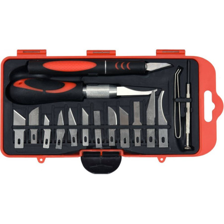 YATO Set 16 piese cutite de precizie prelucrare lemn