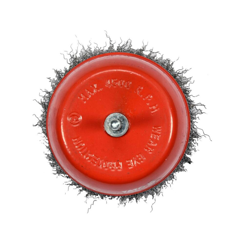 YATO Perie cupa ax 100mm, sarma inox