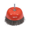 YATO Perie cupa ax 100mm, sarma inox
