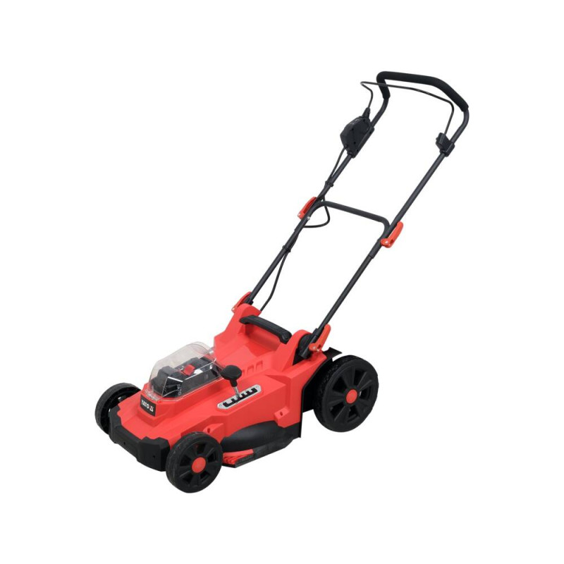 YATO Masina de tuns iarba 43cm compatibila cu acumulatori Li-Ion 2x18V