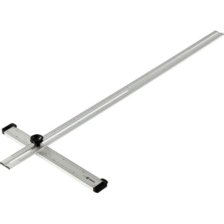 VOREL Echer reglabil, aluminiu, 1200x320 mm