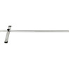 VOREL Echer reglabil, aluminiu, 1200x320 mm