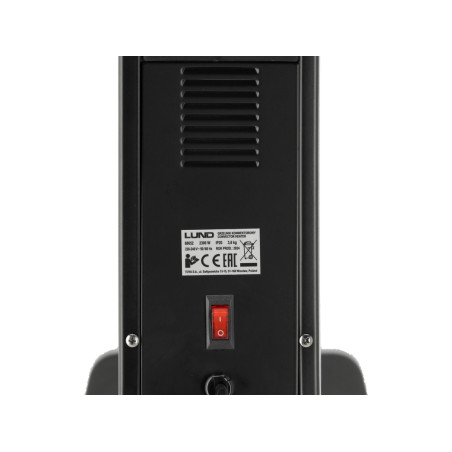 LUND Convector electric 2300W, LCD, ventilator