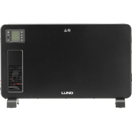 LUND Convector electric 2300W, LCD, ventilator