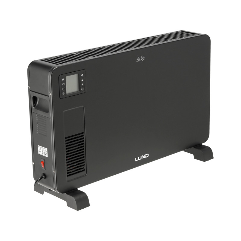 LUND Convector electric 2300W, LCD, ventilator