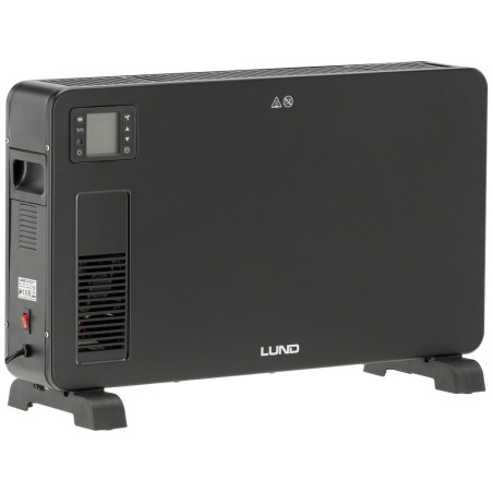 LUND Convector electric 2300W, LCD, ventilator