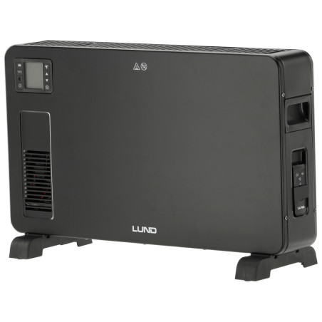 LUND Convector electric 2300W, LCD, ventilator