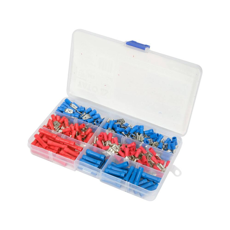 YATO Set conectori electrici, 250 bucati