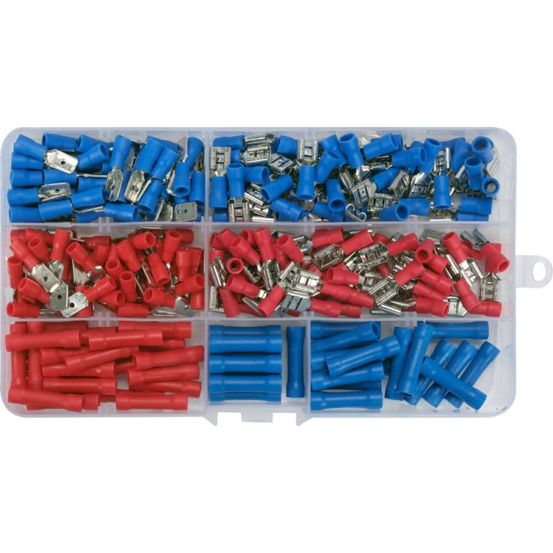 YATO Set conectori electrici, 250 bucati
