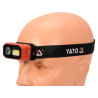YATO Lanterna de cap Aluminiu/ABS, LED, 480 lm, IP54