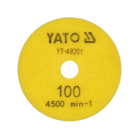 YATO Disc diamantat pentru slefuire si lustruire, 100 mm, GR.100