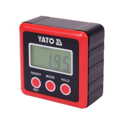 YATO Nivela digitala inclinometru, magnet, LCD +/- 0.1° pentru 0-90°