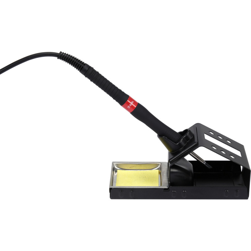 YATO Statie de lipit 75W, T12, LCD, set cu 4 varfuri