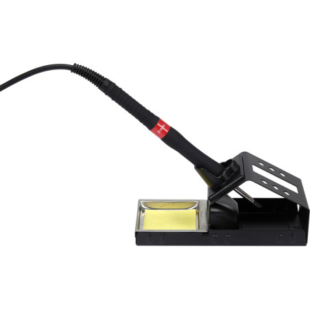 YATO Statie de lipit 75W, T12, LCD, set cu 4 varfuri