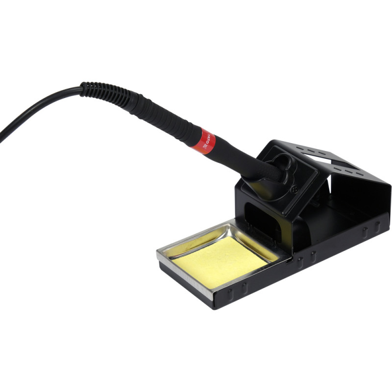 YATO Statie de lipit 75W, T12, LCD, set cu 4 varfuri