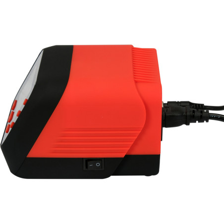 YATO Statie de lipit 75W, T12, LCD, set cu 4 varfuri