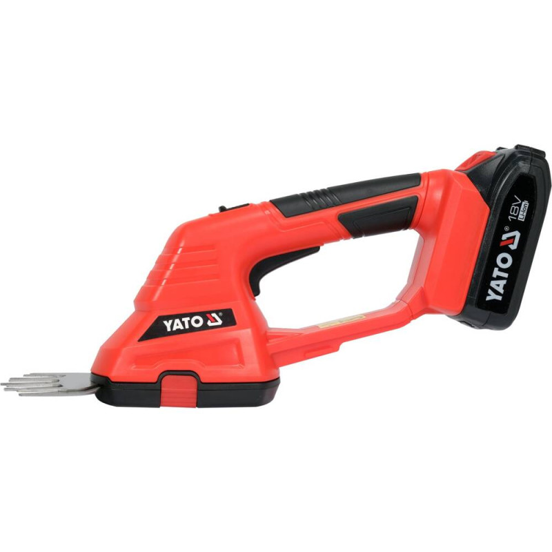 YT-828355 YATO Foarfeca tuns iarba si gard viu 20 cm, 18 V, 2.0 Ah