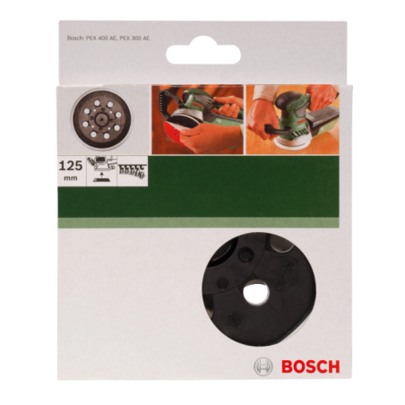 BOSCH Talpa pentru slefuitor orbital, 125 mm, prindere scai