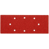 VOREL Hartie abraziva P100, 93x240 mm, 8 gauri, 5 buc.