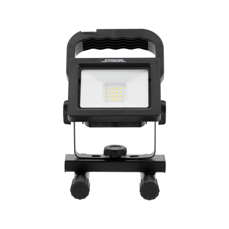 STHOR Reflector portabil LED 10W, 1000lm, transparent, 131x210x120mm