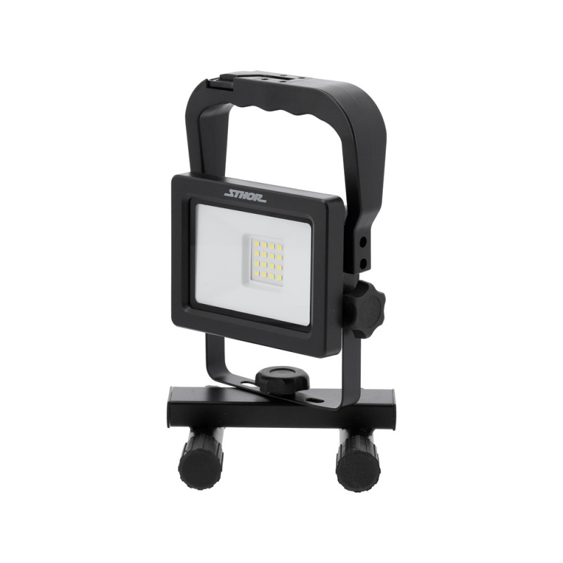 STHOR Reflector portabil LED 10W, 1000lm, transparent, 131x210x120mm